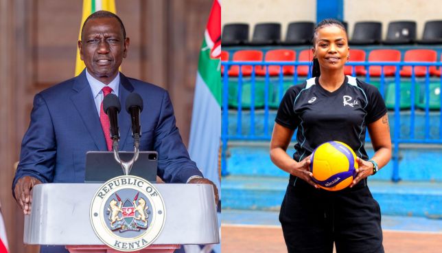 President Ruto mourns Volleyballer Janet Wanja