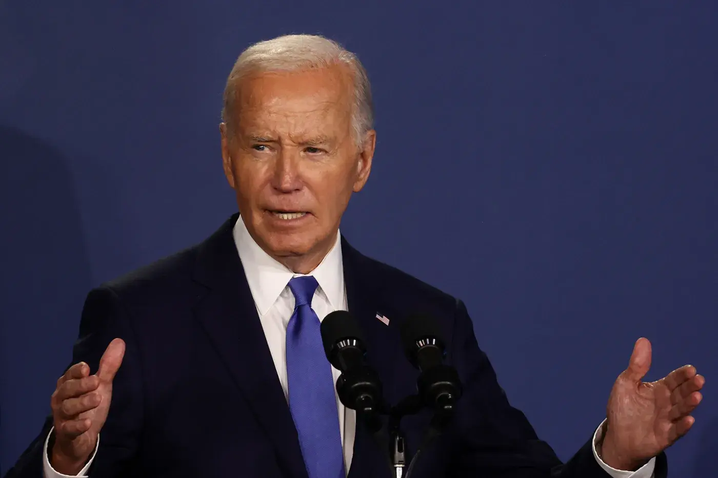 Biden warns of dangers of oligarchy taking shape in US