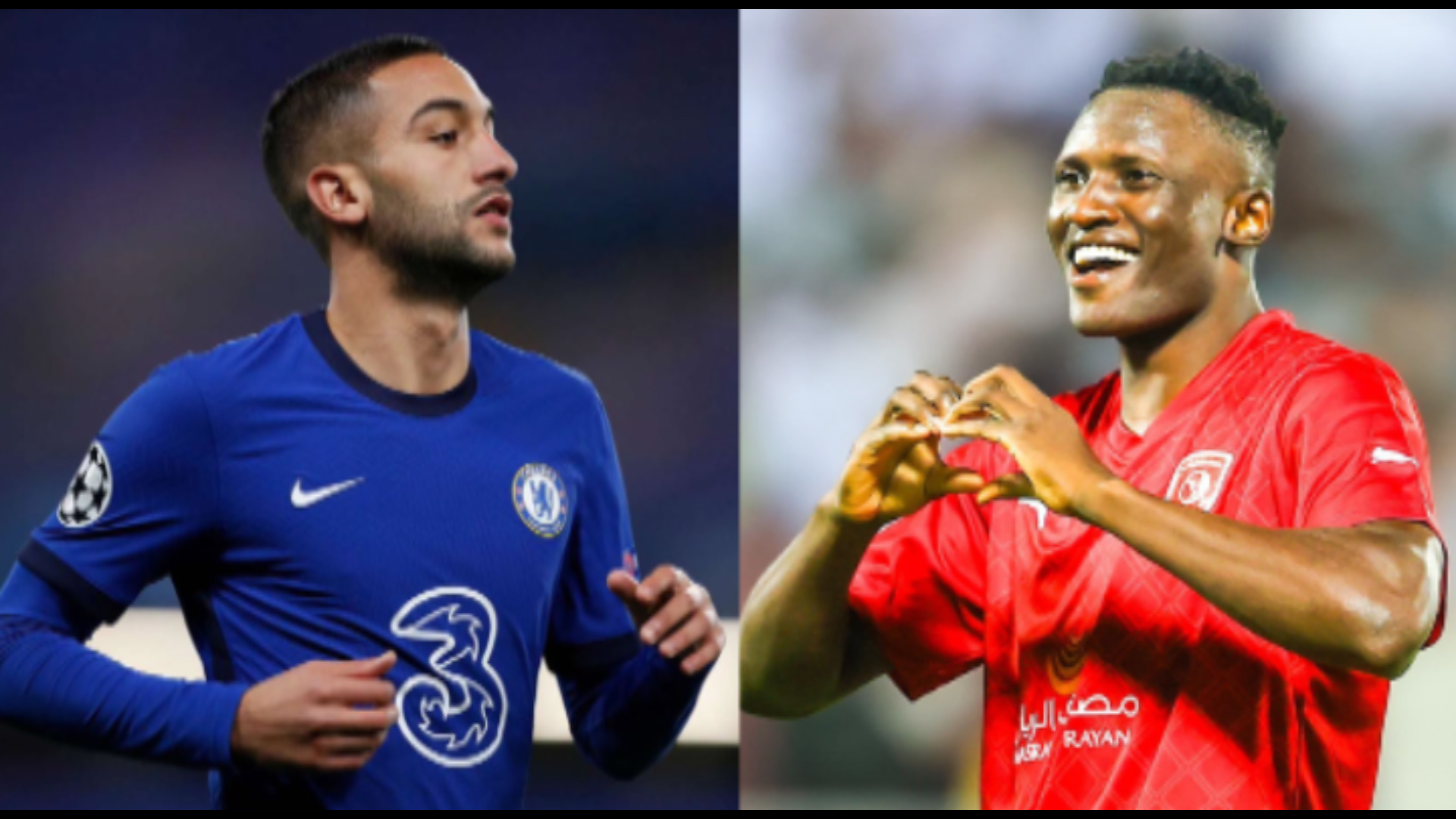 Furaha Ya Michael Olunga Baada Ya Hakim Ziyech Kujiunga Naye Al-Duhail Qatar