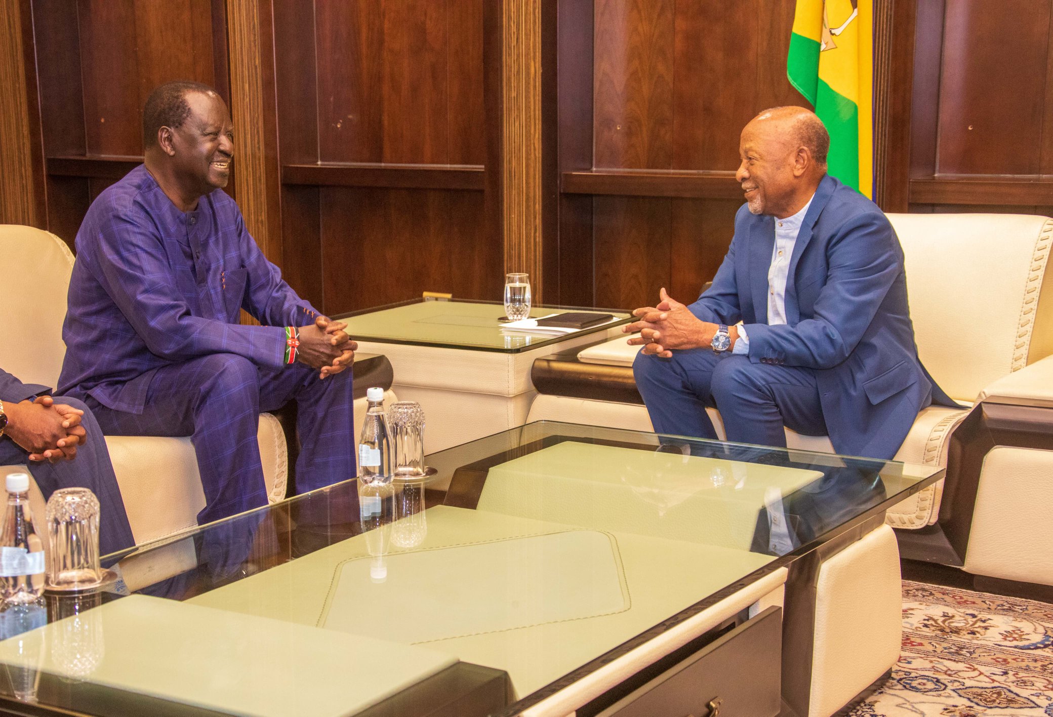 [PHOTOS] Raila meets Namibia president Mbumba