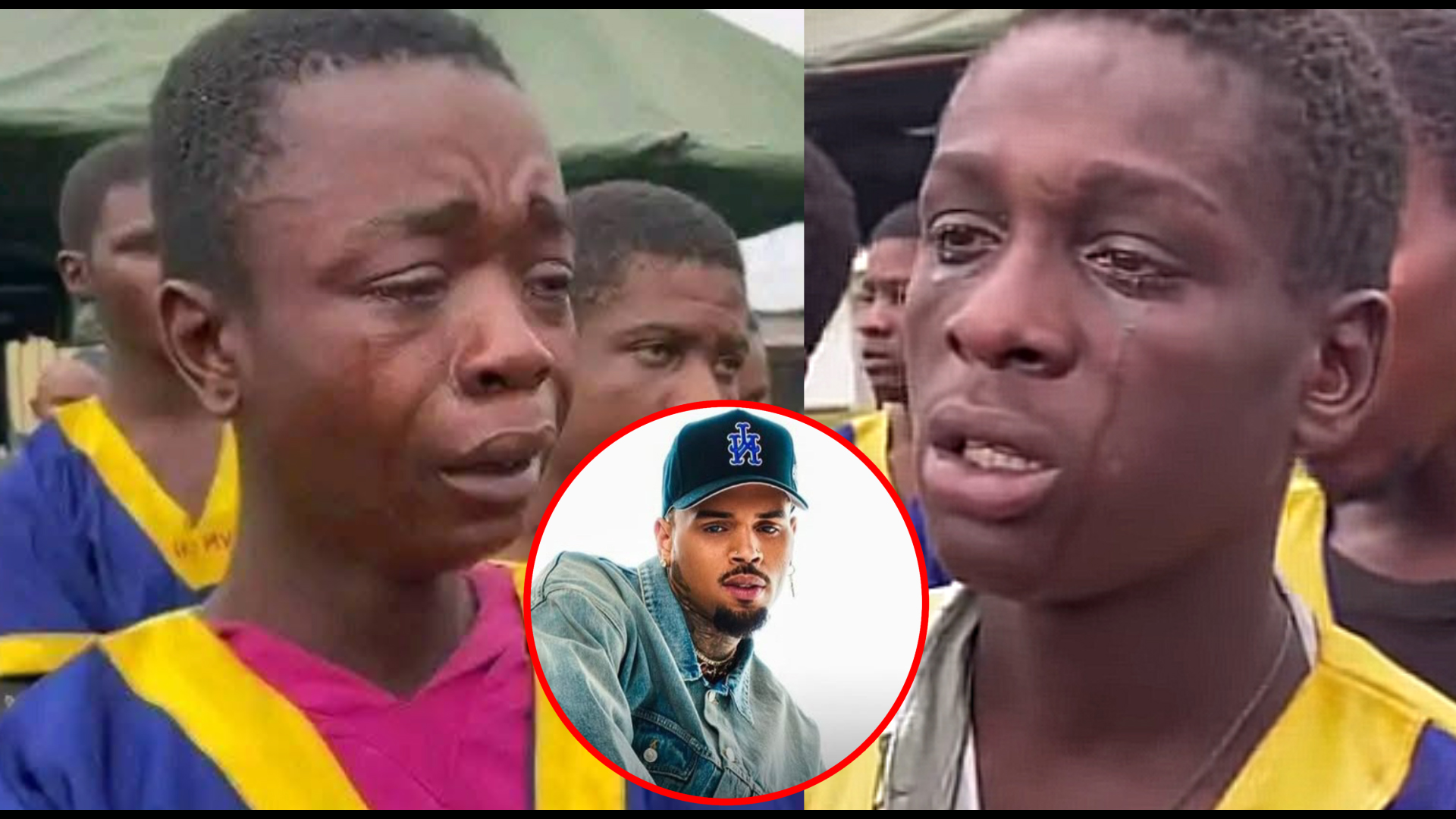 Chris Brown Aguswa Na Video Ya Vijana DR Kongo Waliohukumiwa Kunyongwa