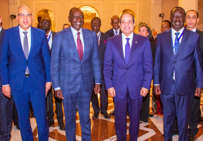 Raila shares details of his discussion with Egyptian President