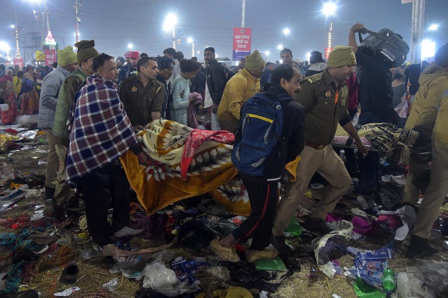 At least 30 killed, 60 injured in northern India's stampede