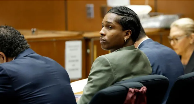 Rihanna appears at Asap Rocky's court case trial