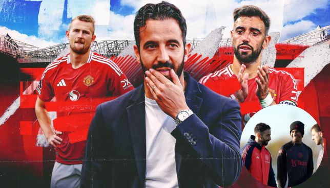 Man Utd 'too anxious, too afraid' - Amorim ahead of Liverpool game