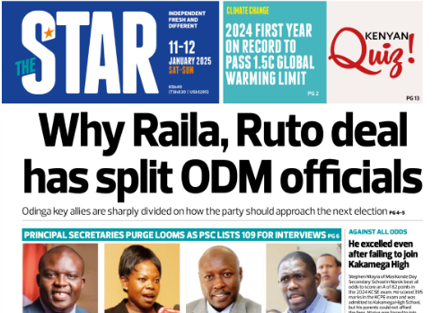 News Brief: Why Raila, Ruto deal has split ODM officials