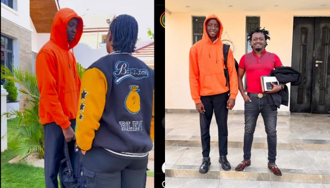 Diana Marua’s bitter-sweet moment with Morgan as he goes back to school