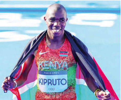 Tokyo Marathon champion Benson Kipruto /FILE