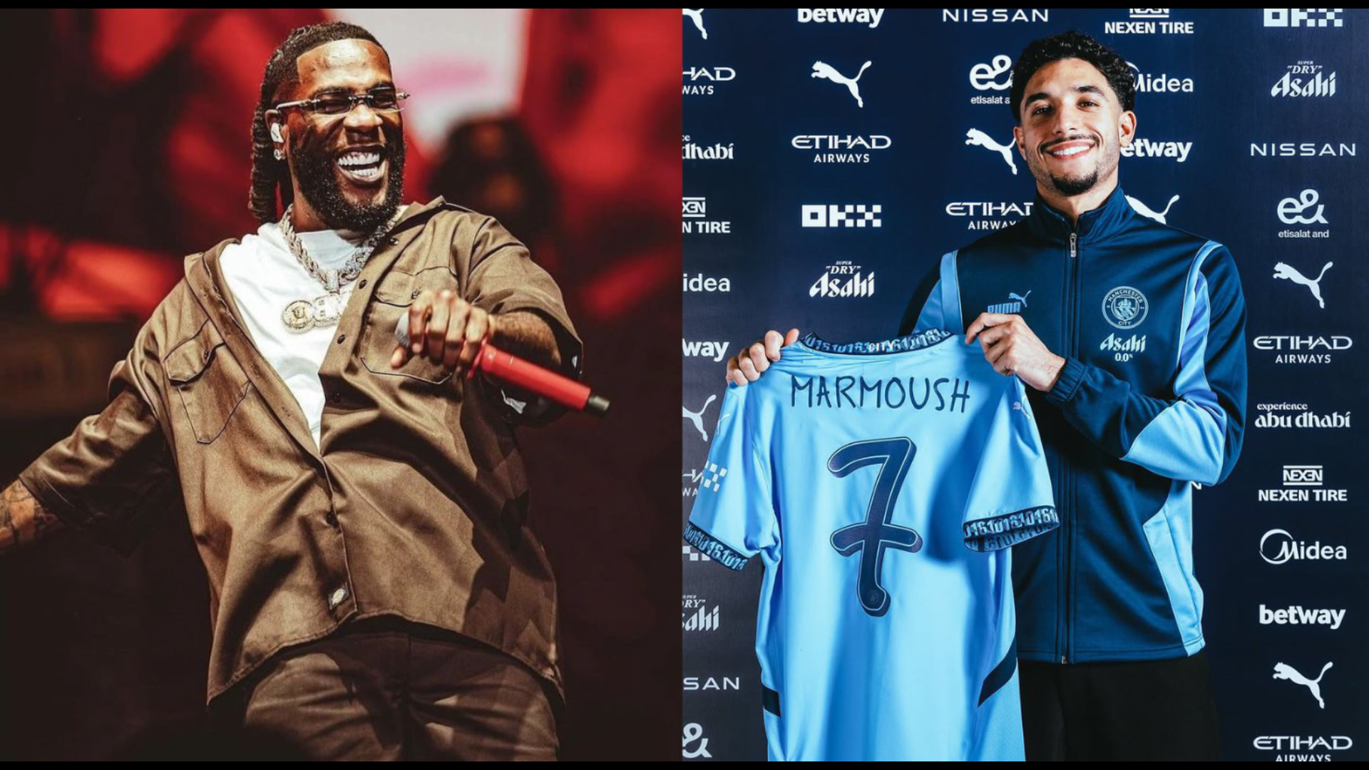 Omar Marmoush: Sajili Mpya Wa ManCity Ataja Burna Boy Kama Mfalme Wa Afrobeats