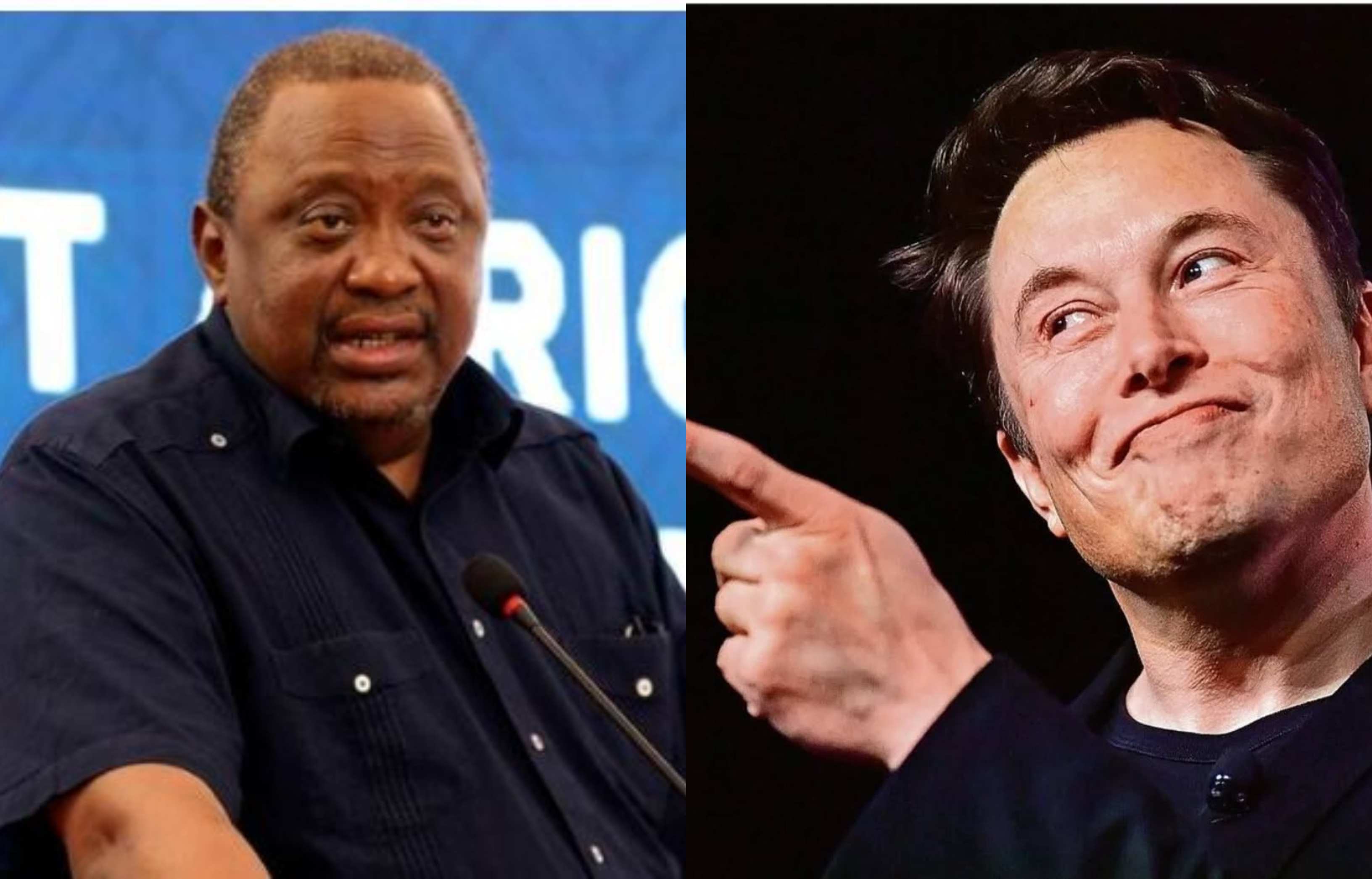 Good for him! Musk backs Uhuru stance on Trump's aid freeze