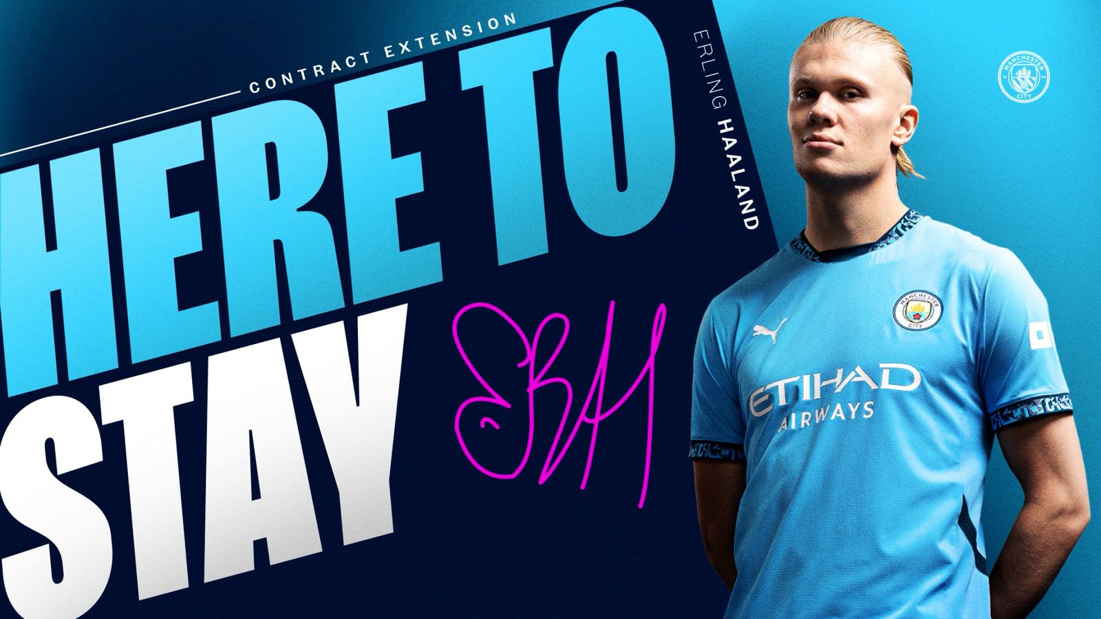 Haaland aongeza mkataba wake na Man City hadi 2034