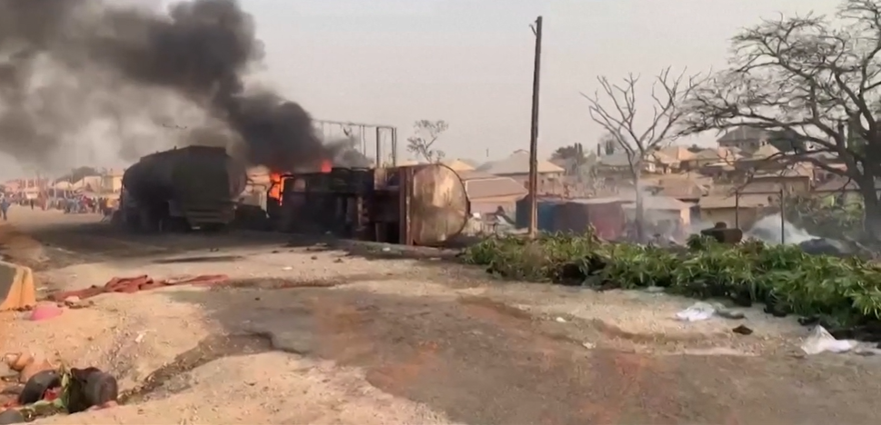 Fuel tanker explosion kills dozens of people in Nigeria