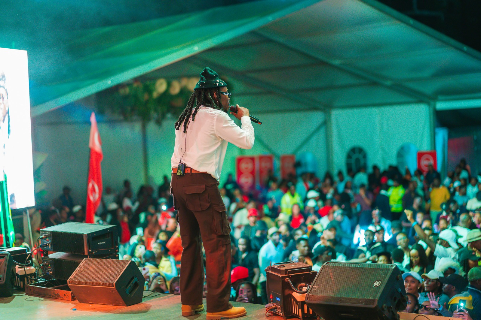 Photos : Bensoul & Chris Kaiga bring the vibe to Magical Kenyan Open 2025