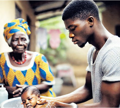 Mothers-in-law blocking men from maternal clinics