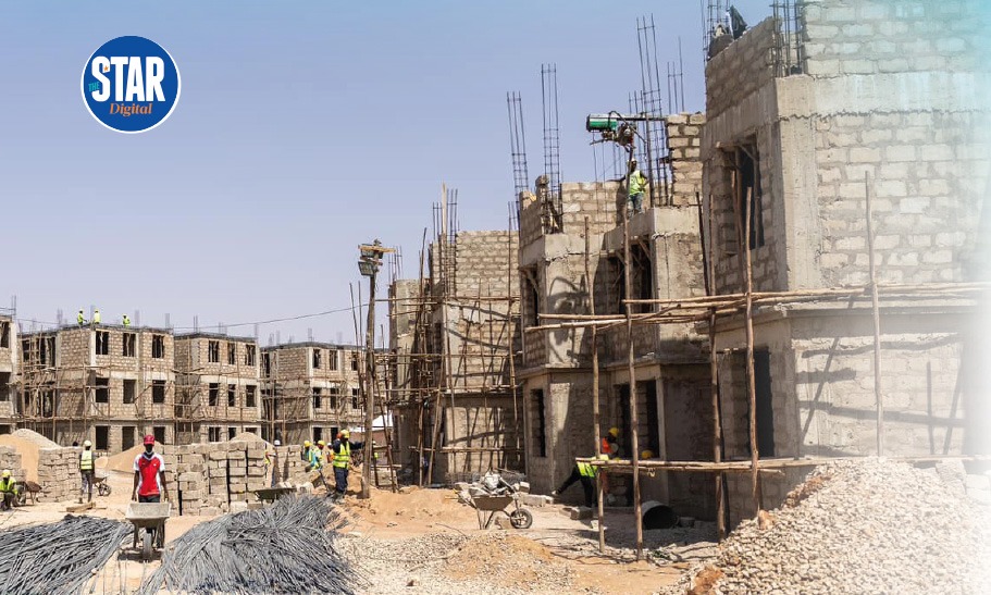 Counties with lowest scores in housing, lands & settlements performance