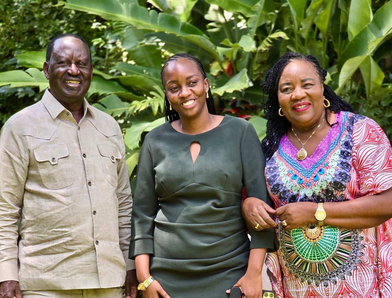 [PHOTOS] Raila hosts President Magufuli’s daughter
