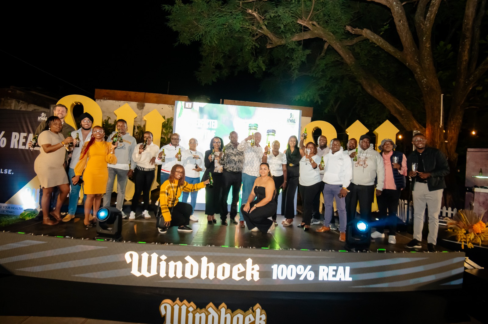How the launch of Windhoek Beer went down