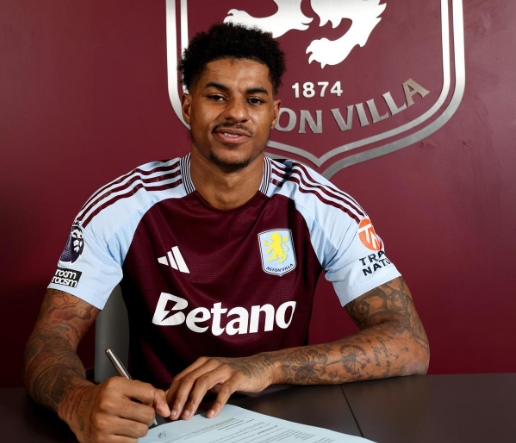 Rashford Azungumza Baada Ya Kukamilisha Uhamisho Kwenda Aston Villa