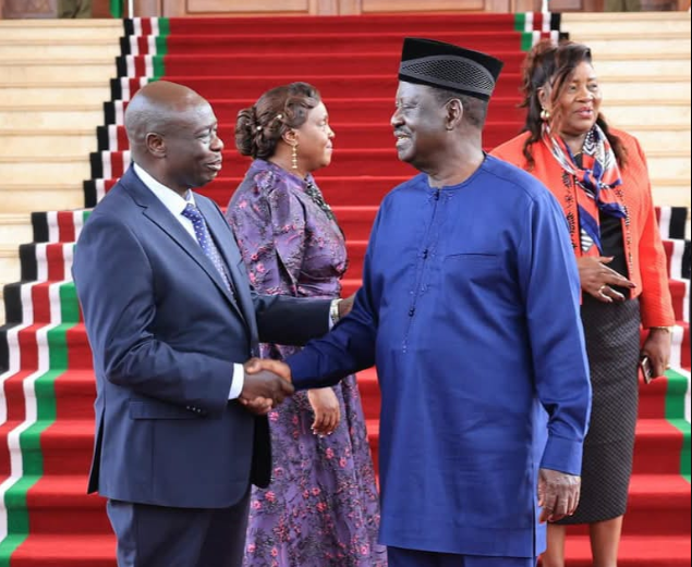 Welcome home our son! Gachagua's message to Raila after AUC loss