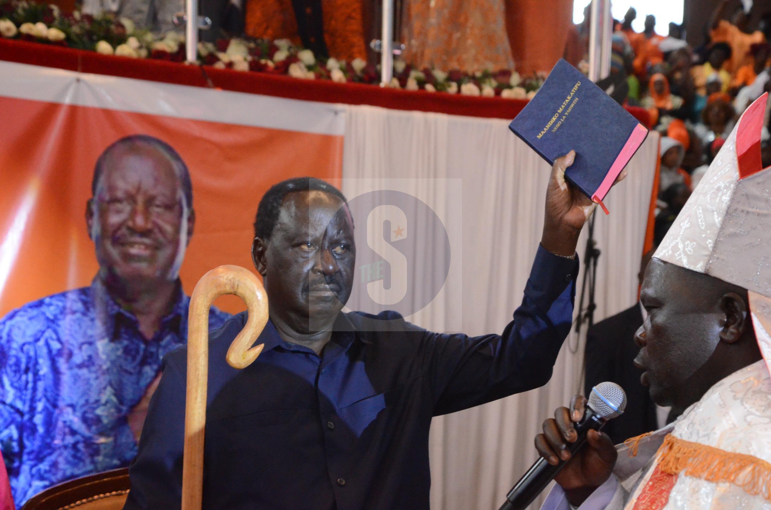 [Photos] ODM holds special prayers for Raila ahead of AU elections
