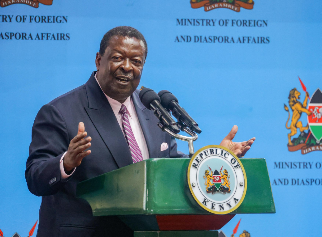 Mudavadi: State considering evacuating Kenyans in DRC
