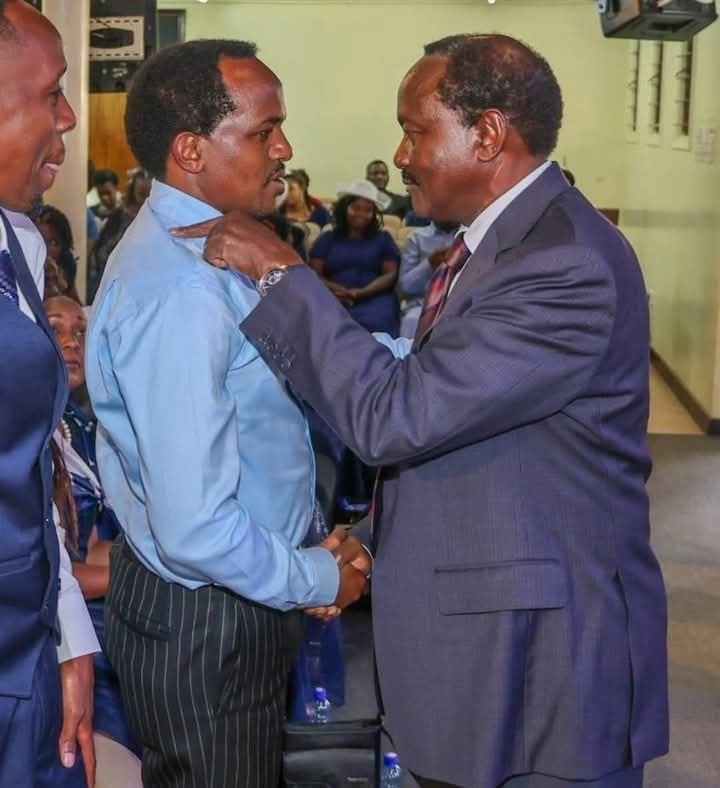 Kalonzo Musyoka and Friend's' Son Light Up the Internet