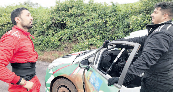 Karan and navigator Khan target both Safari Rally and ARC title this year