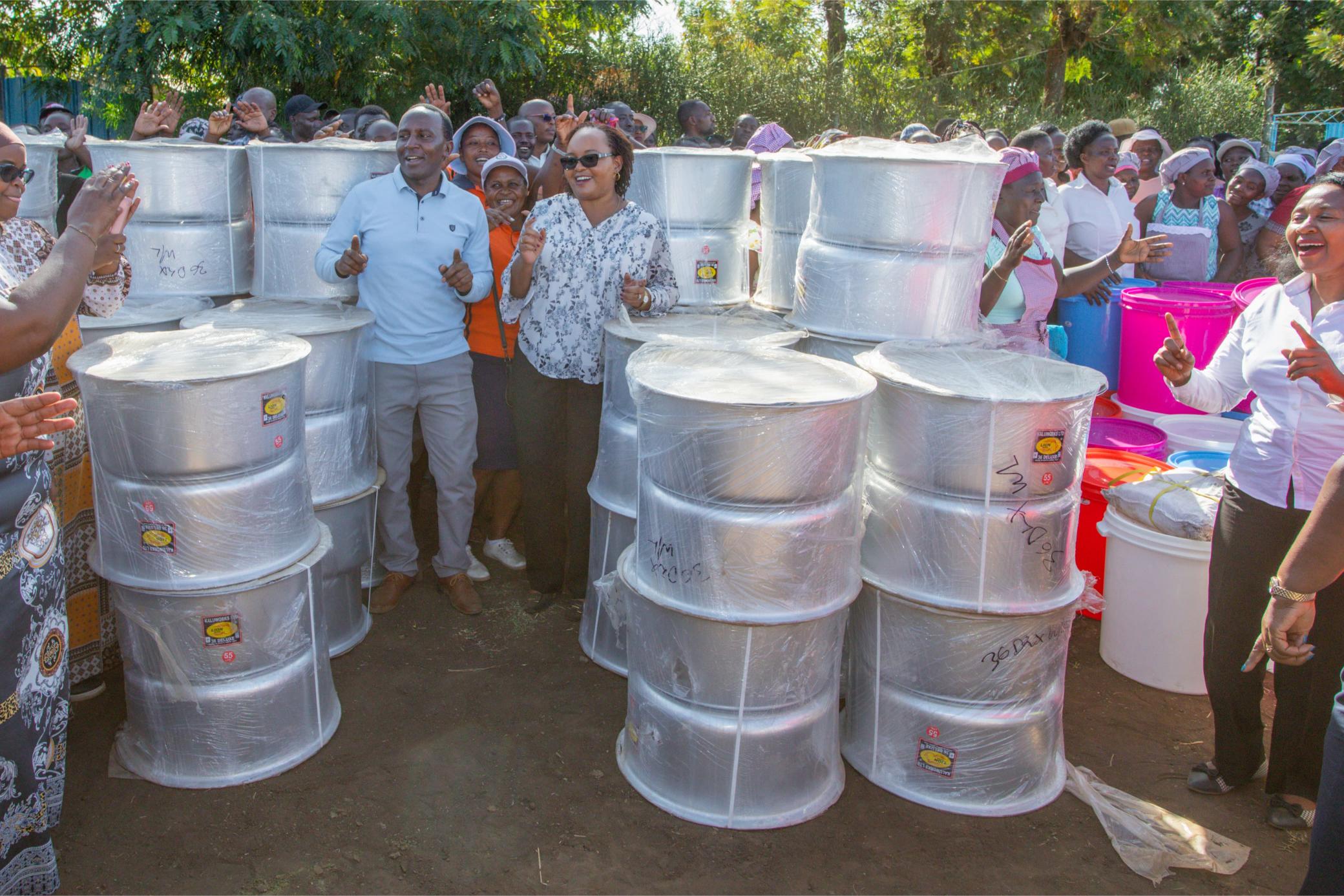 Joy for Mwea residents as Waiguru supports community empowerment initiatives