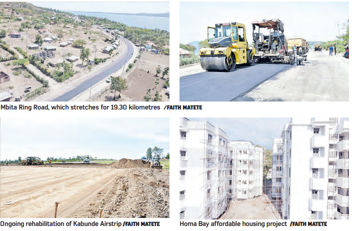 State infrastructure projects shaping Homa Bay landscape