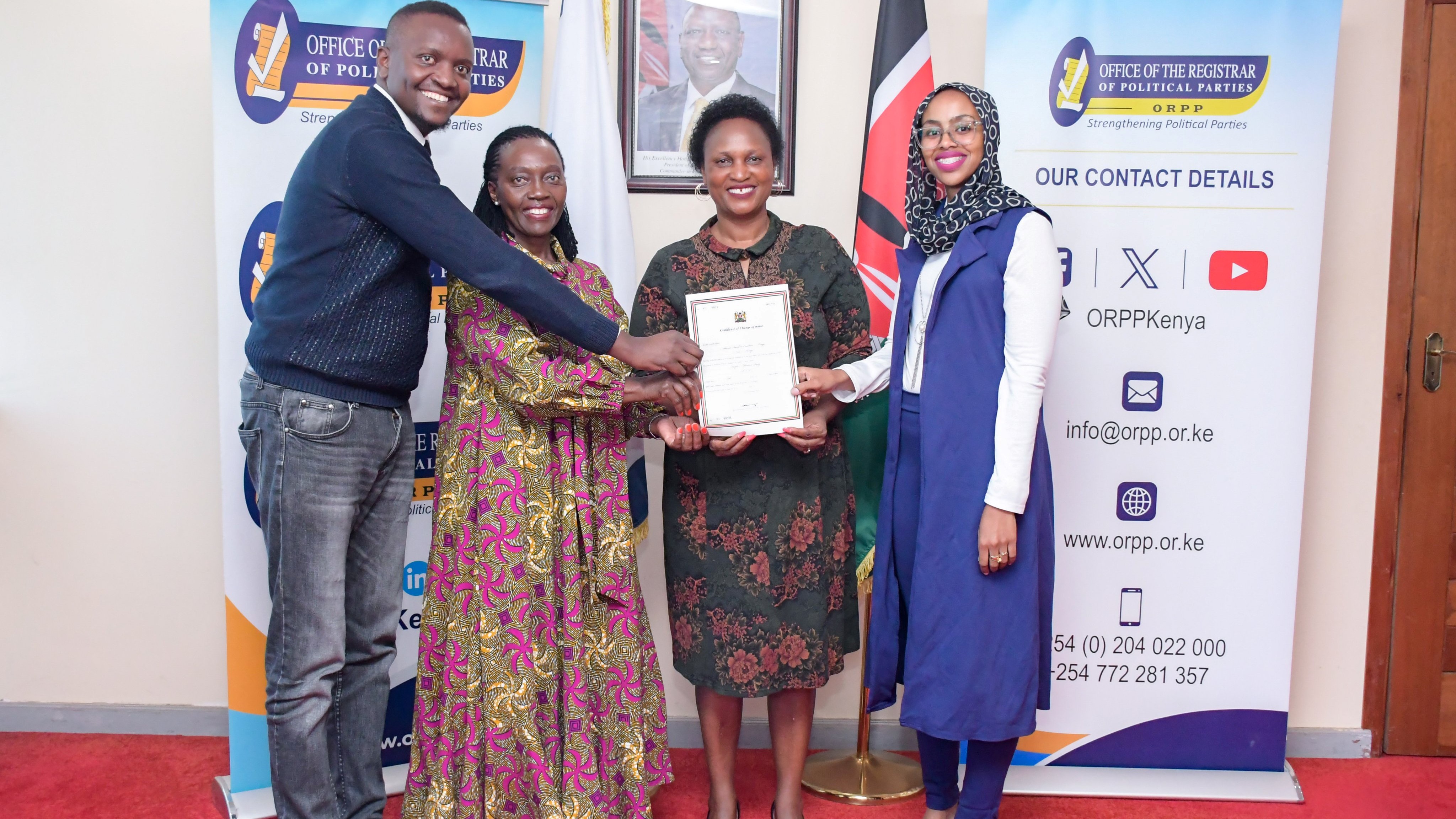 Narc Kenya: Chama cha Martha Karua chabadilisha jina hadi People's Liberation Party