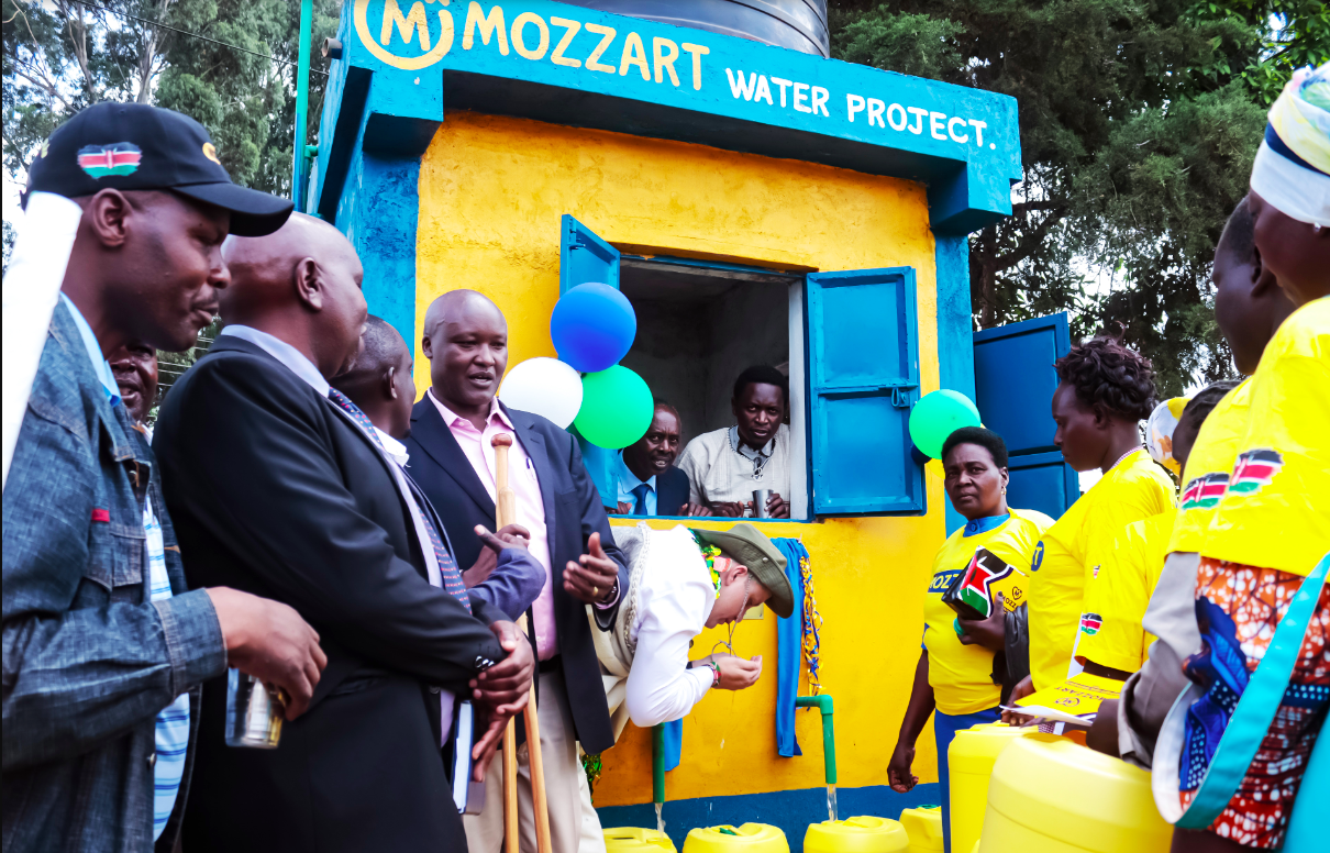 Mozzart Bet action 100 Wells Borehole Project at Namgoi Mixed Day Secondary School