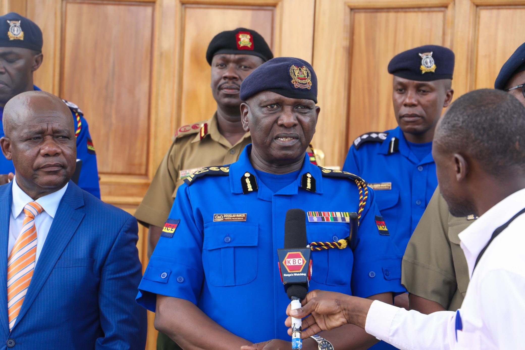 IG Kanja: I’m not happy when I get clips of cops receiving bribes