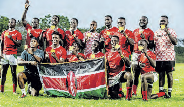 Kenya Morans during a past tournament/FILE