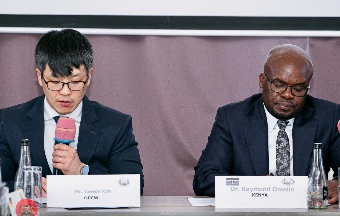 Kenya commits to a world free of chemical weapons