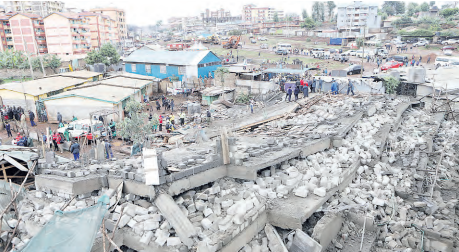 Fake cement crumbling house ownership dreams