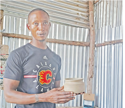 Meet graduate who ditched science career for clay works