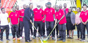 Ndambo tips floorball team to shine at Special Winter Olympics