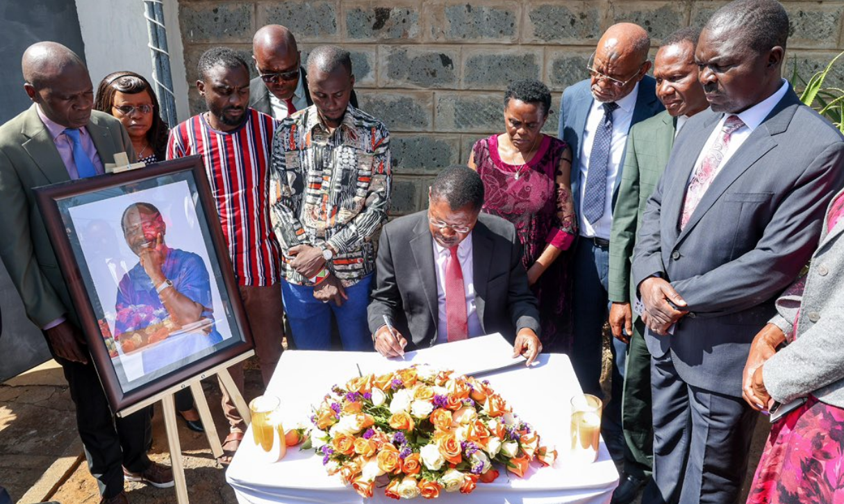 Wetang'ula leads MPs in mourning late Malava legislator