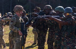 UK armed forces boost East Africa security with military drills