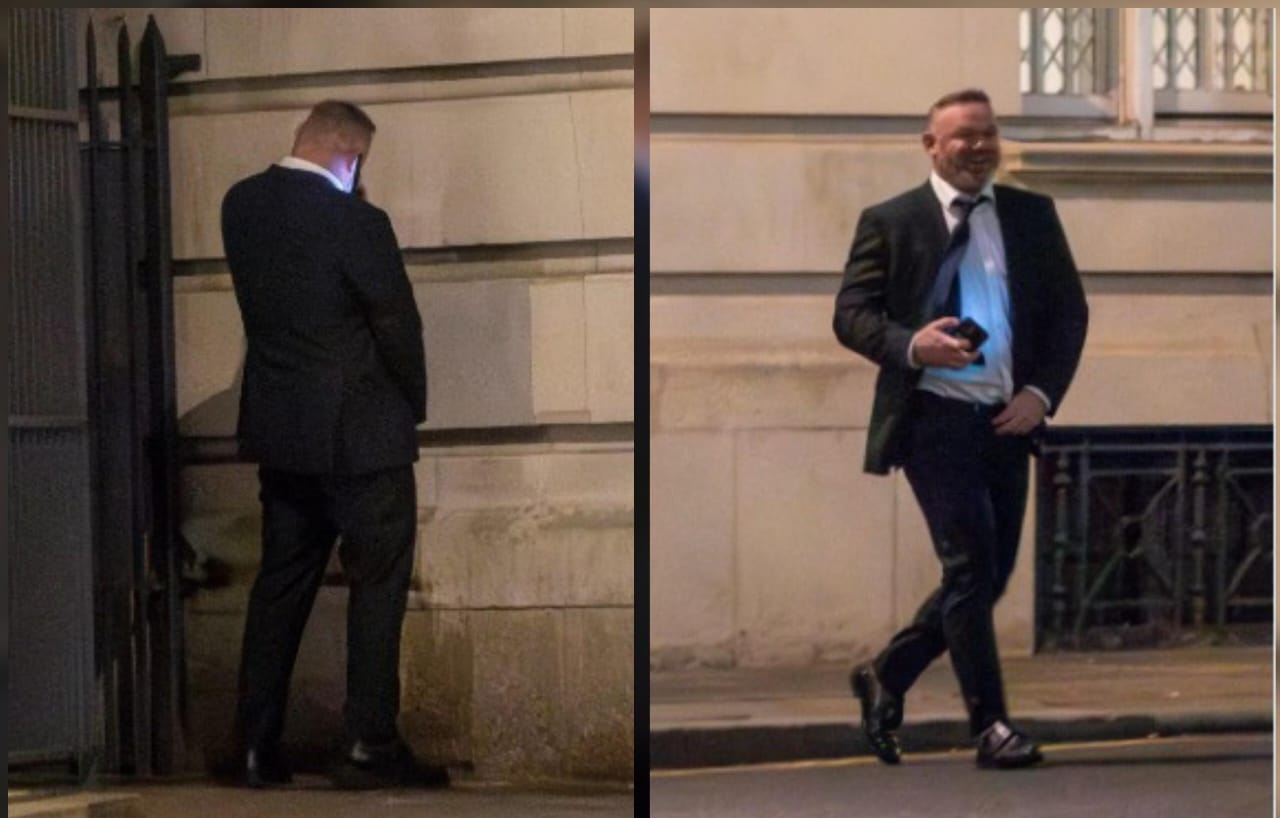 Mshangao mkubwa! Nguli wa Man United Wayne Rooney anaswa akikojoa hadharani London