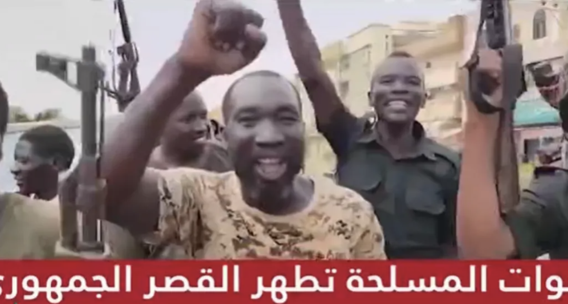Sudan army recaptures presidential palace
