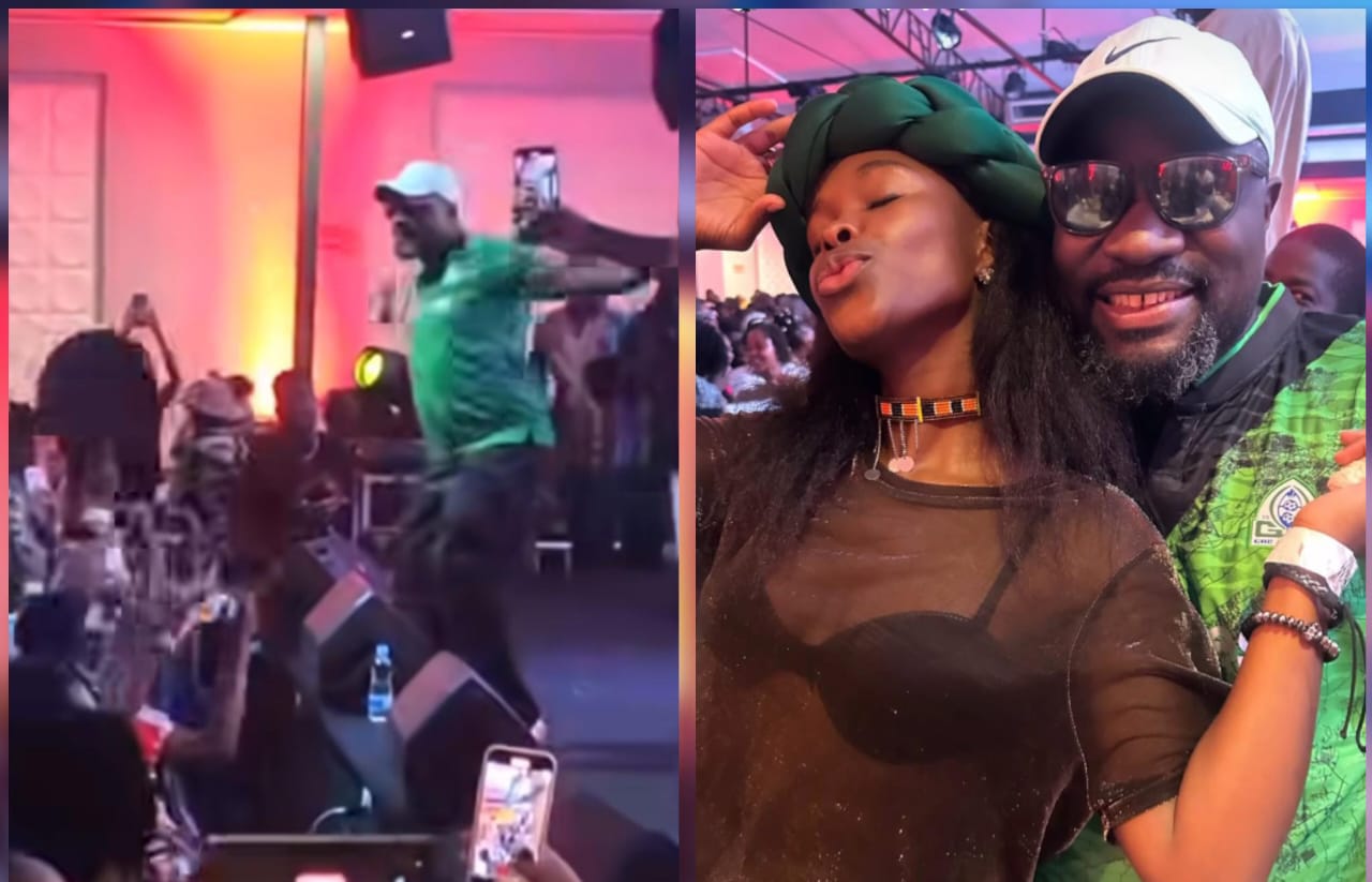 Gidi azuzua mashabiki baada ya kusukumwa kupanda jukwaani kuimba 'Unbwogable'