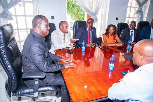 Raila akutana na MCAs Wakisii kutoka Nyamira na Nairobi baada ya kufokewa Gusii Stadium