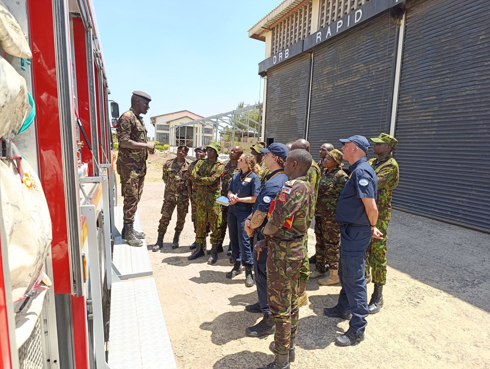 UK, Kenya partner in disaster response training
