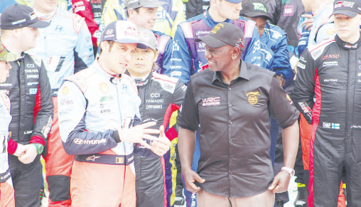 Ruto rallies private sector to sponsor Safari Rally in the future to cut public funding