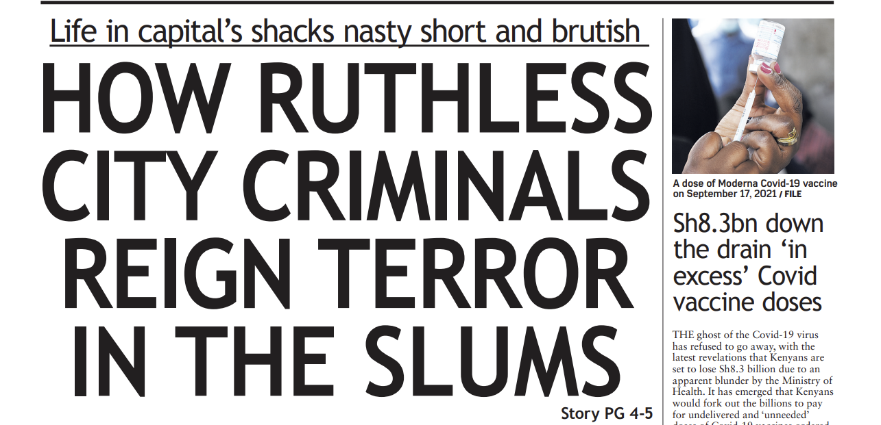 News Brief: How ruthless city criminals reign terror in the slums