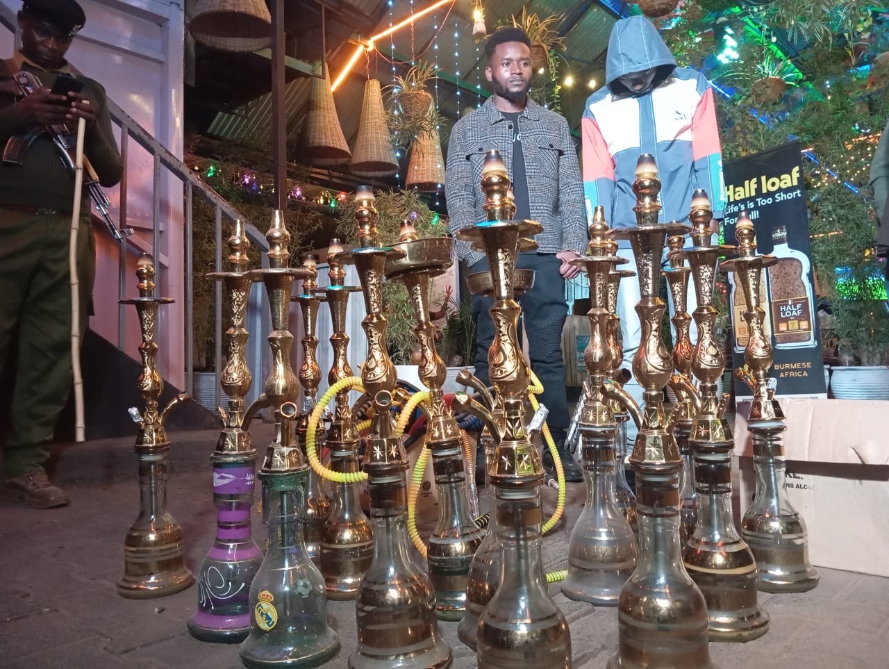 Two arrested as NACADA raids Pulse Lounge in Shisha crackdown