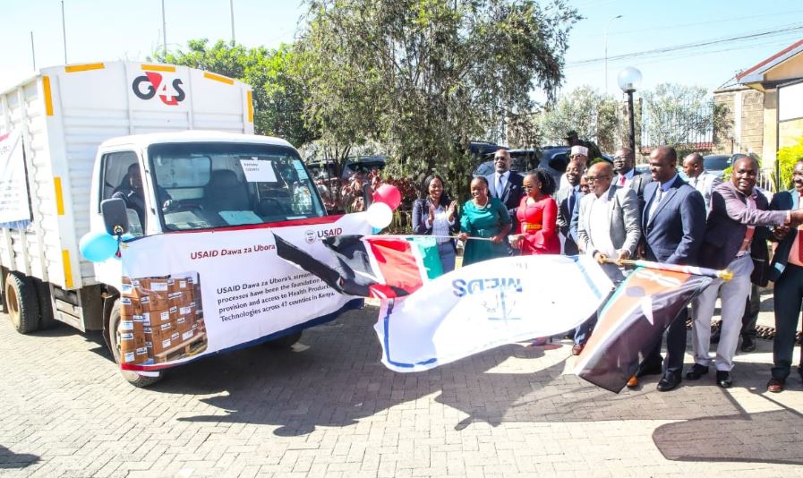 CS Barasa assures uninterrupted care as she flags ARVs consignment