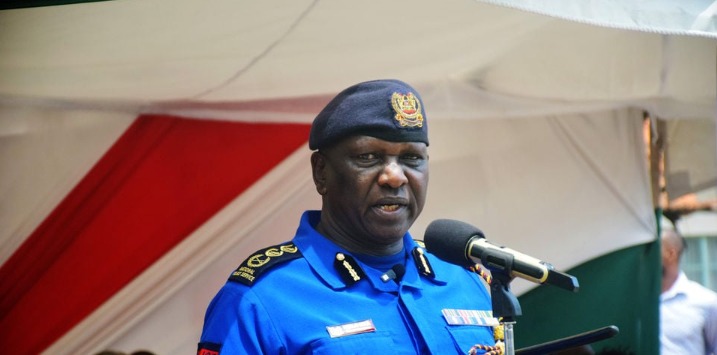 IG Douglas Kanja avunja kimya baada ya vituo bandia vya polisi kugundulika Uasin Gishu na Kakamega