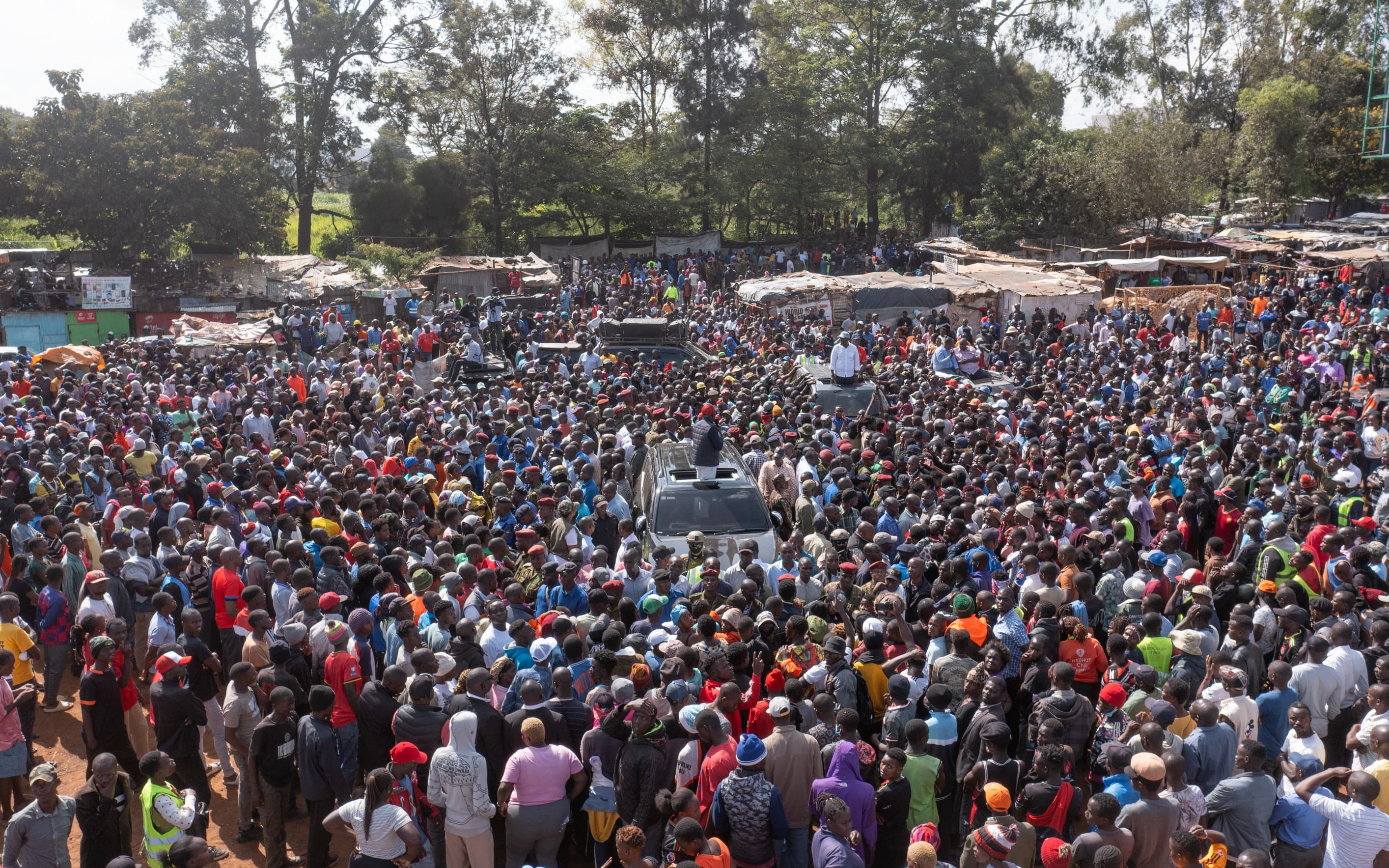 Ruto Nairobi Tour: Gen Z's Encounter with Goons Elicits Sympathy